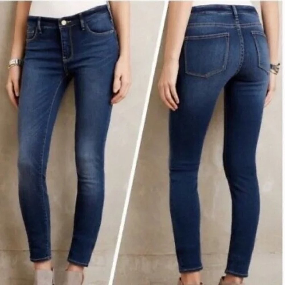 PILCRO AND THE LETTERPRESS Serif Skinny Jeans Size 25